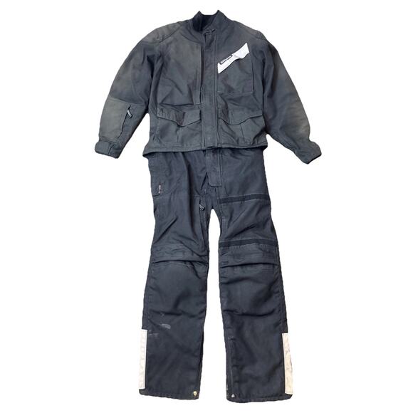 Aerostich Other - Aerostitch Roadcrafter GoreTex Motorcycle Riding 2 Pc Black Jacket 48L Pant 46